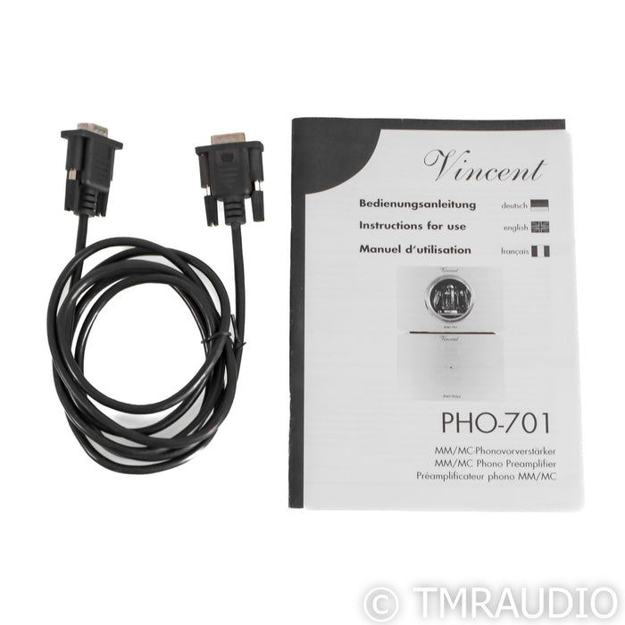 Vincent Audio PHO-701 MM & MC Tube Hybrid Phono Preamplifier