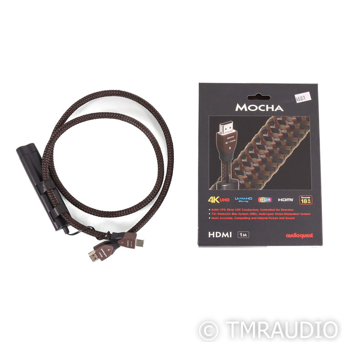 AudioQuest Mocha HDMI Cable; 1m Digital Interconnect; 4K UHD