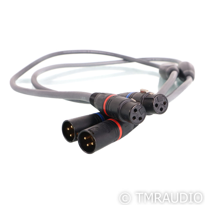 Transparent Audio Plus XLR Cables; 1m Pair Balanced Interconnects; G5