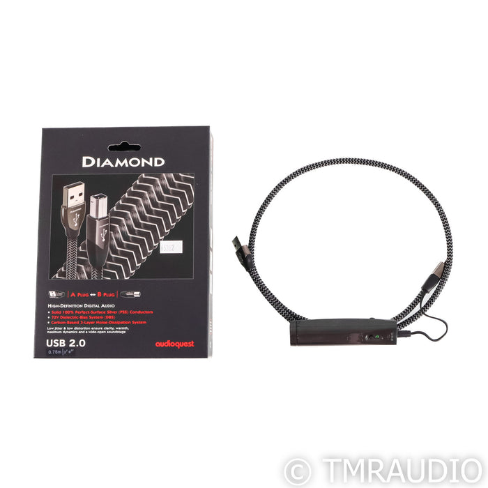 AudioQuest Diamond USB Digital Cable; 0.75m Digital Interconnect