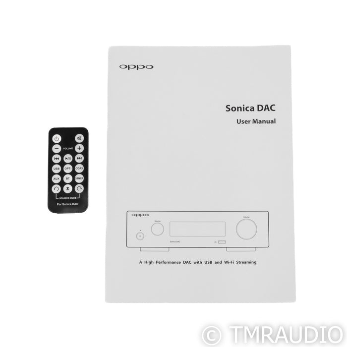 Oppo Sonica Wireless Streaming DAC; D/A Converter