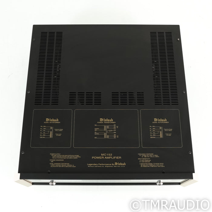 McIntosh MC152 Stereo Power Amplifier