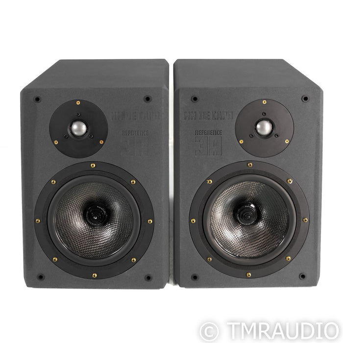 Reference 3A MM De Capo BE Bookshelf Speakers; Grey Suede Pair