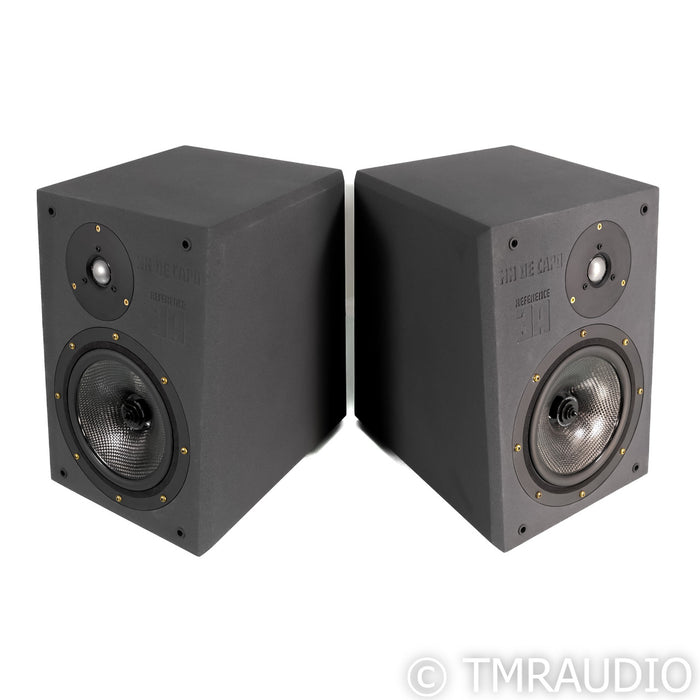 Reference 3A MM De Capo BE Bookshelf Speakers; Grey Suede Pair