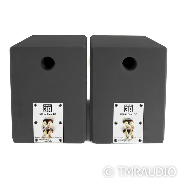 Reference 3A MM De Capo BE Bookshelf Speakers; Grey Suede Pair