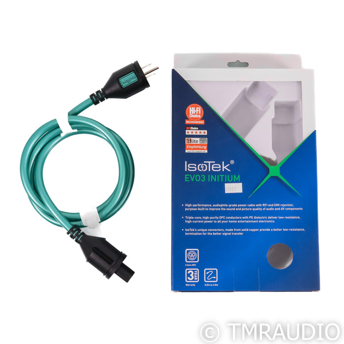 IsoTek EVO3 Initium Power Cable; 1.5m AC Cord (Open Box)