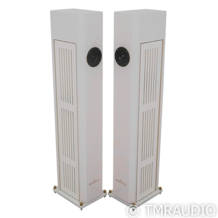 Brodmann Festival F2 Floorstanding Speakers; White Pair