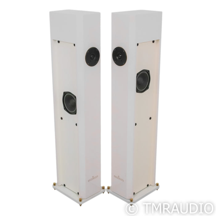 Brodmann Festival F2 Floorstanding Speakers; White Pair