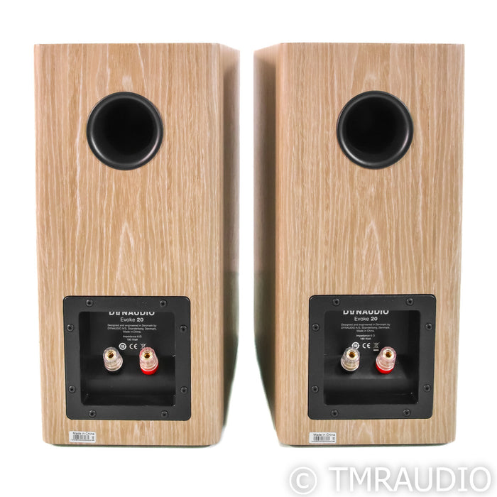 Dynaudio Evoke 20 Bookshelf Speakers; Blonde Wood Pair
