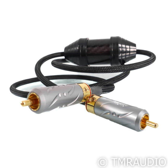 Shunyata Research Alpha v2 S/PDIF Coaxial Cable; Single 1m Digital Interconnect