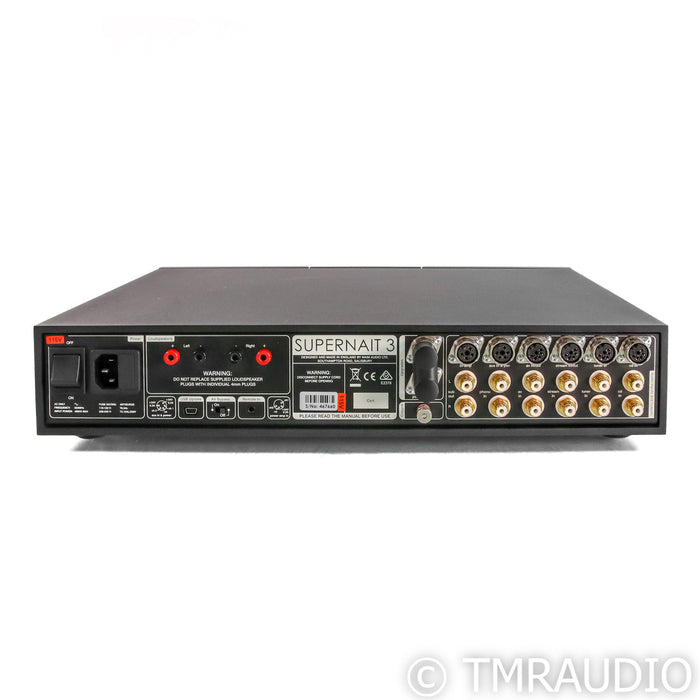 Naim Supernait 3 Stereo Integrated Amplifier; MM Phono