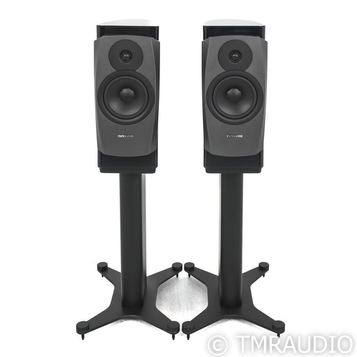Dynaudio Confidence 20 Bookshelf Speakers; Midnight Pair with Stands