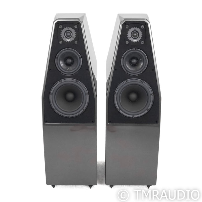 Wilson Audio Sabrina X Floorstanding Speakers; Galaxy Grey Pair