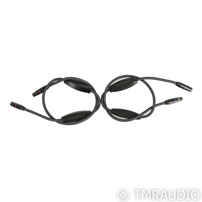 Transparent Audio Reference Gen5 XLR Cables; 1.5m Pair Balanced Interconnects