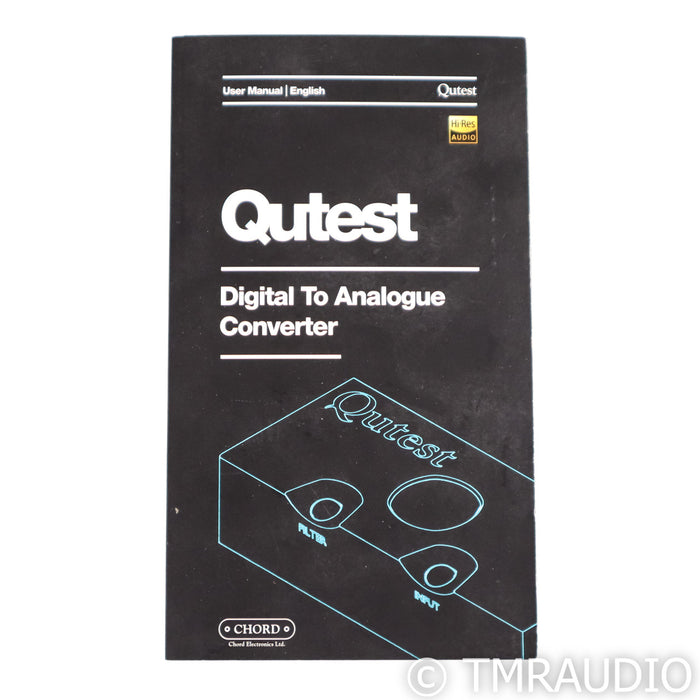 Chord Electronics Qutest DAC; D/A Converter