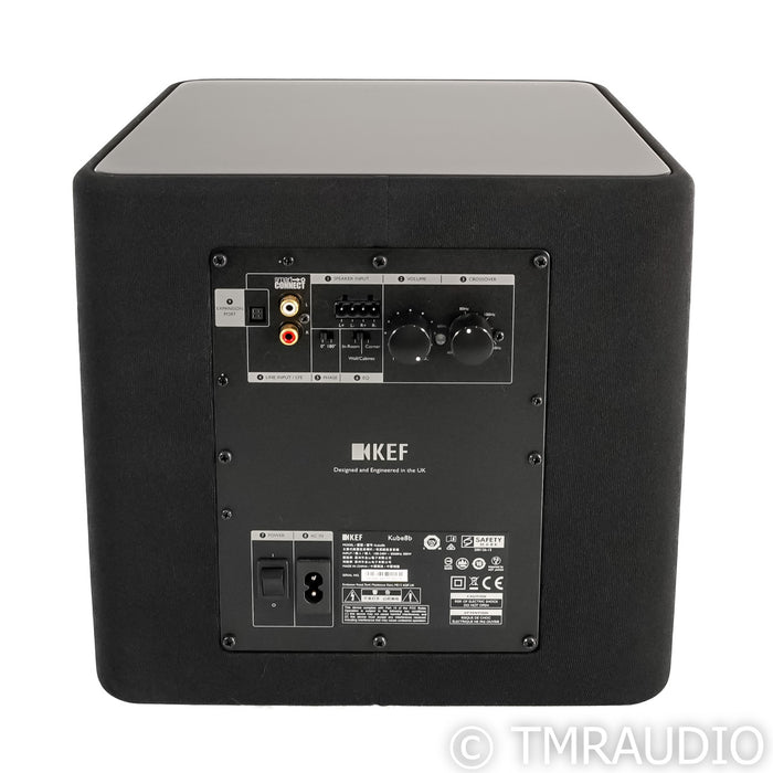 KEF Kube 8b 8" Powered Subwoofer; Black