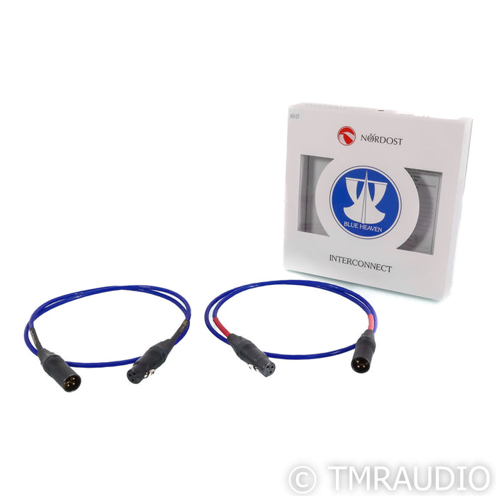 Nordost Blue Heaven XLR Cables; 1m Pair Balanced Interconnects