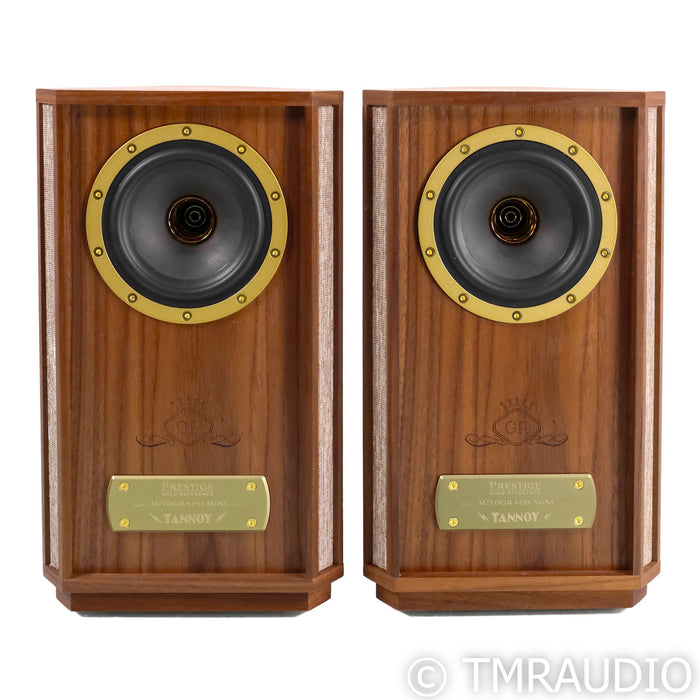 Tannoy Autograph Mini Bookshelf Speakers; Walnut Pair