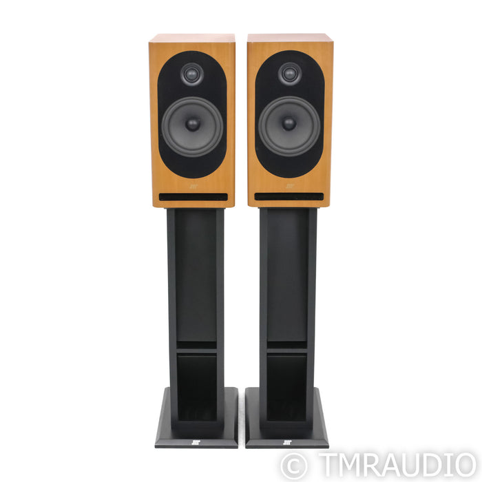 Jean-Marie Reynaud Bliss Jubile Bookshelf Speakers; Aniegre Pair w/ Stands