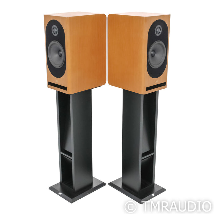 Jean-Marie Reynaud Bliss Jubile Bookshelf Speakers; Aniegre Pair w/ Stands