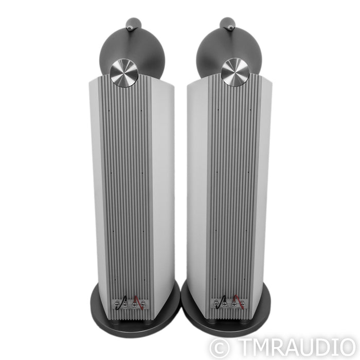 B&W 802 D3 Floorstanding Speakers; White Pair