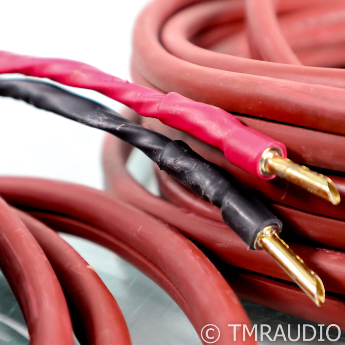 AudioQuest Bedrock Speaker Cables; 28ft Pair