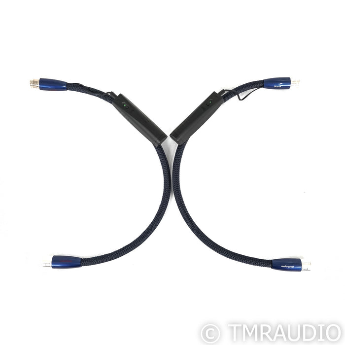AudioQuest Water XLR Cables; 0.5m Pair Balanced Interconnects