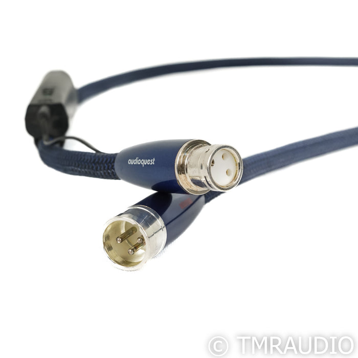 AudioQuest Water XLR Cables; 1m Pair Balanced Interconnects