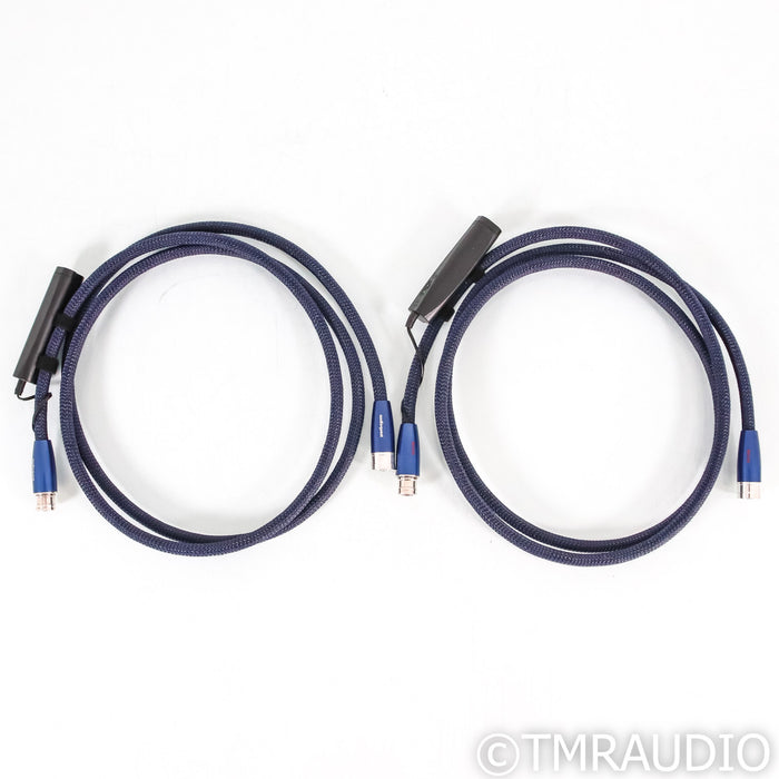 AudioQuest Water XLR Cables; 2m Pair Balanced Interconnects