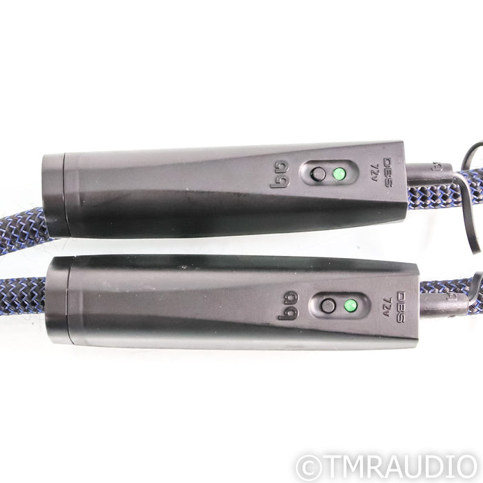 AudioQuest Water XLR Cables; 2m Pair Balanced Interconnects