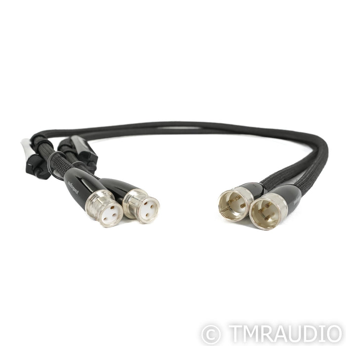 AudioQuest Wind XLR Cables; 1m Pair Balanced Interconnects