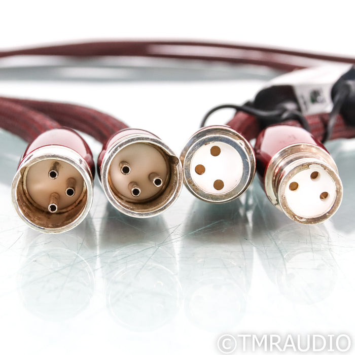 AudioQuest Fire XLR Cables; 1.5m Pair Balanced Interconnects
