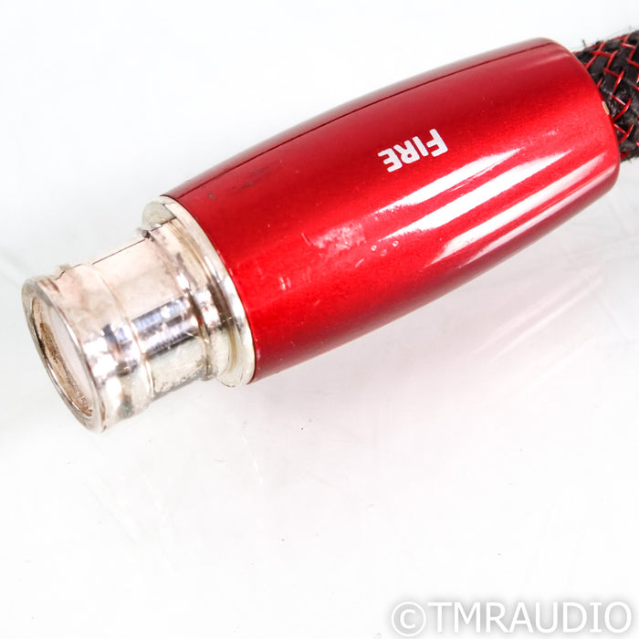 AudioQuest Fire XLR Cables; 1.5m Pair Balanced Interconnects