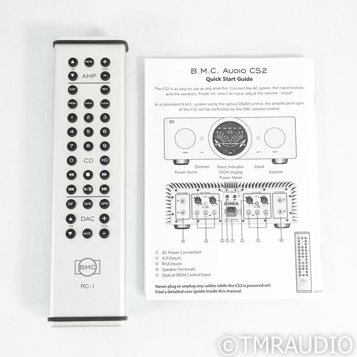 BMC CS2 Stereo Integrated Amplifier