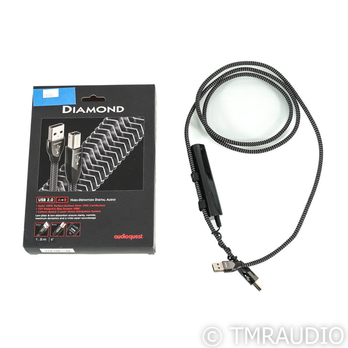 AudioQuest Diamond USB Digital Cable; 1.5m Digital Interconnect