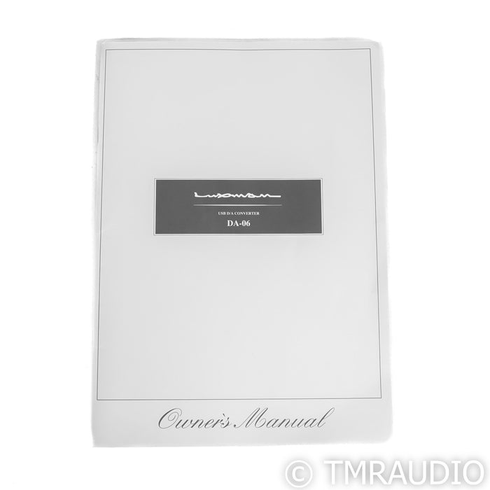 Luxman DA-06 DSD DAC; D/A Converter