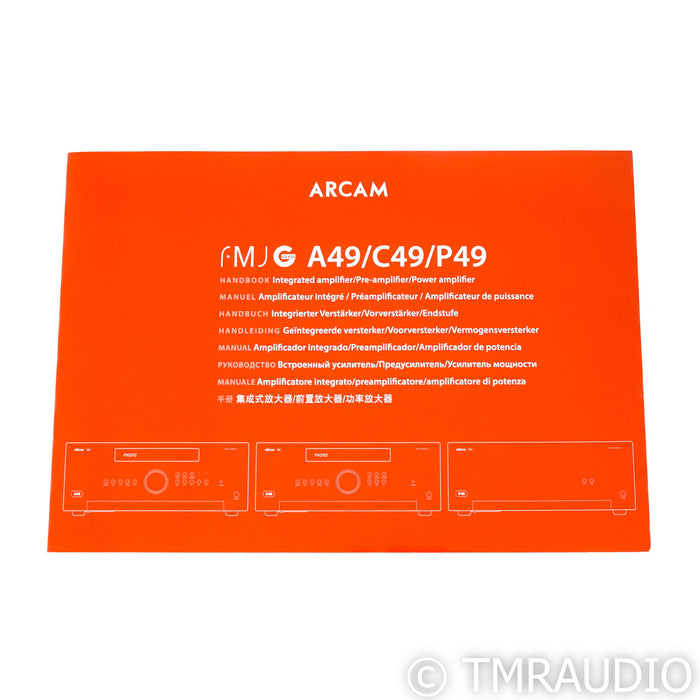 Arcam FMJ P49 Stereo Power Amplifier