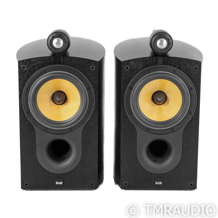 Bowers & Wilkins 805S Bookshelf Speakers; Black Ash Pair