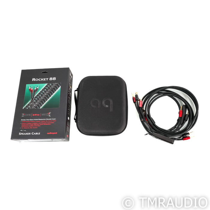 AudioQuest Rocket 88 Speaker Cables; 2.4m Pair