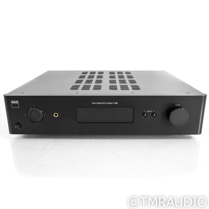 NAD C 368 Stereo Integrated Amplifier; MM Phono; BluOS 2i Upgrade