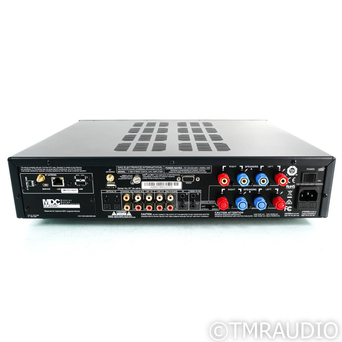 NAD C 368 Stereo Integrated Amplifier; MM Phono; BluOS 2i Upgrade