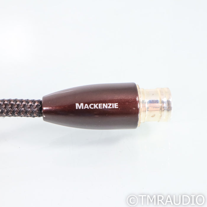 AudioQuest Mackenzie XLR Cables; 1m Pair Balanced Interconnects
