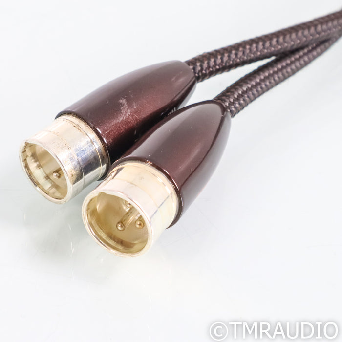 AudioQuest Mackenzie XLR Cables; 1m Pair Balanced Interconnects