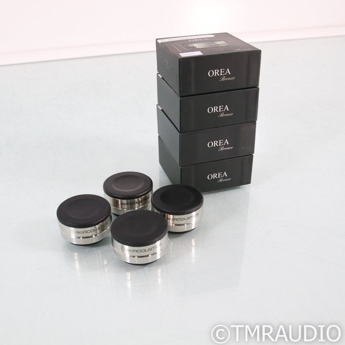 IsoAcoustics Orea Bronze Isolation Footers; Set of 4