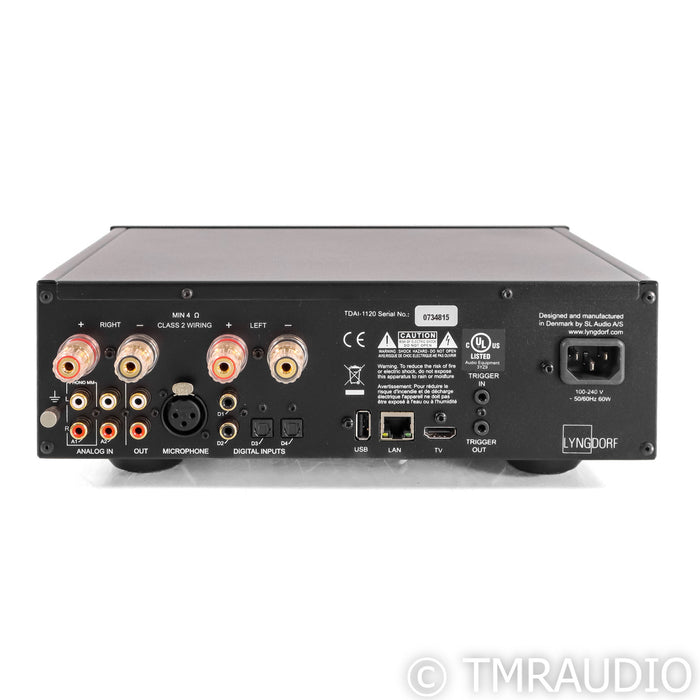 Lyngdorf TDAI-1120 Wireless Streaming Integrated Amplifier; MM Phono