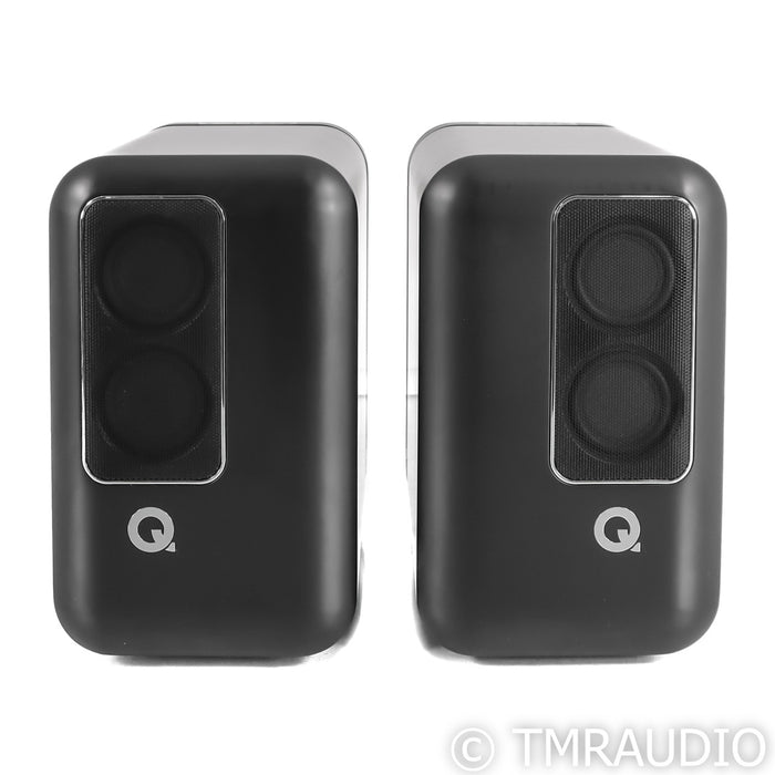 Q Acoustics Q Active 200 Powered Bookshelf Speakers; Black Pair (Open Box)