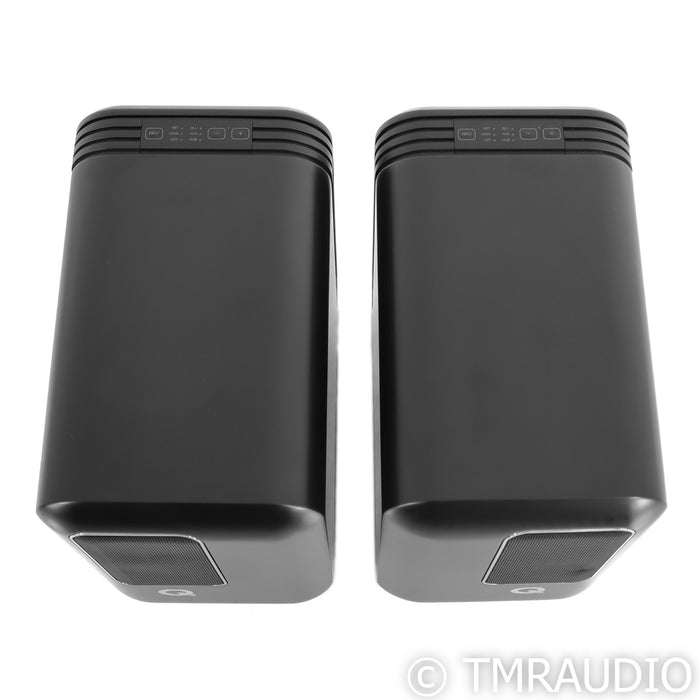 Q Acoustics Q Active 200 Powered Bookshelf Speakers; Black Pair (Open Box)