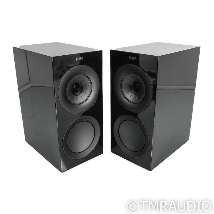 KEF R3 Bookshelf Speakers; Black Pair