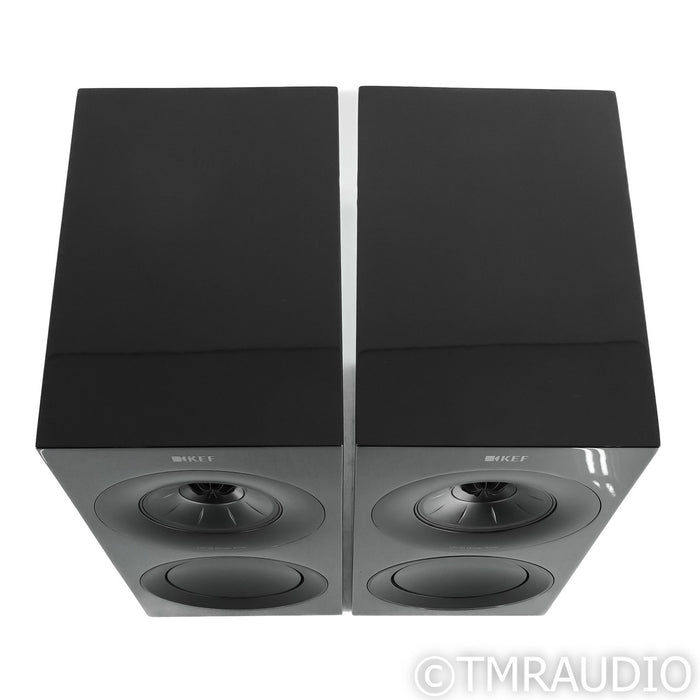 KEF R3 Bookshelf Speakers; Black Pair