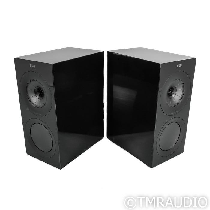 KEF R3 Bookshelf Speakers; Black Pair